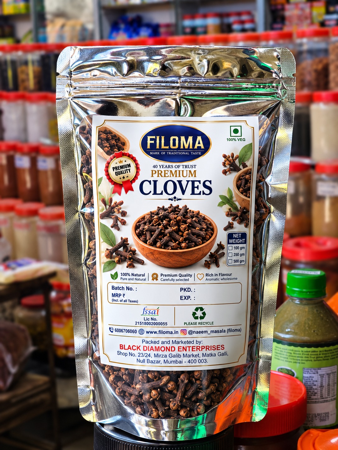 Filoma Everyday Whole Spice Combo | 4 Packs