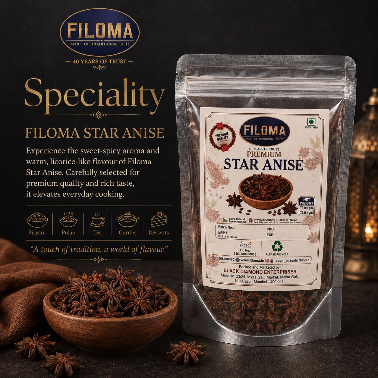 Filoma Premium Star Anise